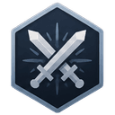 First Battle Log badge